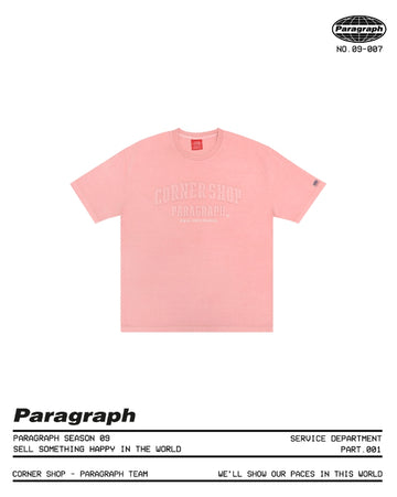 23SS Heritage Corner Shop Garment Tee No.007